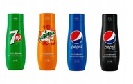 Sada 4ks sirupov Soda Stream Pepsi, Mirinda, 7up, Max Sada 4ks sirupov Soda Stream Pepsi, Mirinda, 7up, Max
