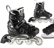 INLINE KORČULE 4 V 1 DÁMSKE KORČULE PRE DETI, NASTAVITEĽNÉ HOKEJOVÉ LED NILS INLINE KORČULE 4 V 1 DÁMSKE KORČULE PRE DETI, NASTAVITEĽNÉ HOKEJOVÉ LED NILS