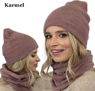 Zimná súprava čiapky Alpaca Snood COLORS AL2