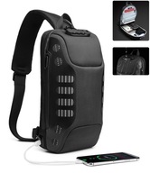 PÁNSKY BATOH NA JEDNO RAMENO CROSSBODY S KÓDOM PÁNSKY BATOH NA JEDNO RAMENO CROSSBODY S KÓDOM