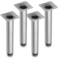 4x NÁBYTKOVÁ NOHA, SIVÁ, NASTAVITEĽNÁ NOHA SKRIŇKY, V20CM, ZĽAVA 30 % 4x NÁBYTKOVÁ NOHA, SIVÁ, NASTAVITEĽNÁ NOHA SKRIŇKY, V20CM, ZĽAVA 30 %