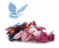 VLASOVÉ GUMY Ears Bow, sada 48 kusov gumičky VLASOVÉ GUMY Ears Bow, sada 48 kusov gumičky