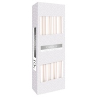 Stolové sviečky Bispol Taper Pearl 24,5 cm x10 Stolové sviečky Bispol Taper Pearl 24,5 cm x10