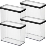 ROTHO SET 4X NÁDOBA NA VOĽNÉ PREDMETY LOFT 2,1L ROTHO SET 4X NÁDOBA NA VOĽNÉ PREDMETY LOFT 2,1L