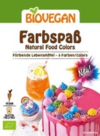 Bio Vegan práškové farbivo 40 g 40 ml 6 ks červená