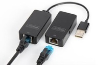 USB 2.0 HighSpeed ​​predlžovací kábel/predlžovač s krúteným párom
