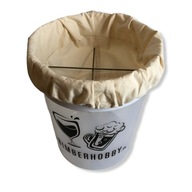 FILTRAČNÉ VRECKO na víno, džús, kašu, pevné dno, filter, veľká kapacita, 10l FILTRAČNÉ VRECKO na víno, džús, kašu, pevné dno, filter, veľká kapacita, 10l