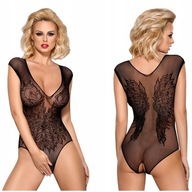 Erotická spodná bielizeň na telo s otvoreným rozkrokom XL/XXL sexi Erotická spodná bielizeň na telo s otvoreným rozkrokom XL/XXL sexi