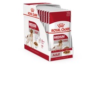 ROYAL CANIN SHN Stredné krmivo pre dospelých v omáčke 10X140G ROYAL CANIN SHN Stredné krmivo pre dospelých v omáčke 10X140G