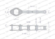 Opravná sada 216B-3Ps+ článok, veľké využitie, Krone Wa Lis na okrúhle balíky Opravná sada 216B-3Ps+ článok, veľké využitie, Krone Wa Lis na okrúhle balíky