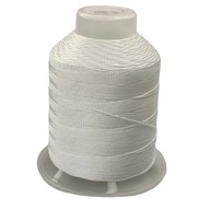 Polyester vlákna gr. 0,6 silný šijací šv 380 m biely Polyester vlákna gr. 0,6 silný šijací šv 380 m biely