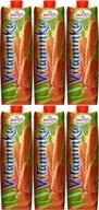 Hortex Vitaminka mrkvová šťava, kartón 1l x6 Hortex Vitaminka mrkvová šťava, kartón 1l x6