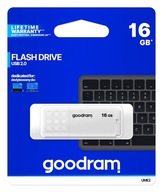 Pendrive GOODRAM UME2 16GB USB 2.0 biely