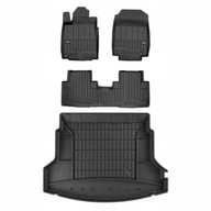 3D SET Honda CR-V 4 koberčeky a koberček do kufra 3D SET Honda CR-V 4 koberčeky a koberček do kufra