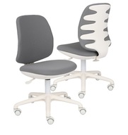Detská písacia stolička Active White Grey