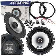 Dištančné podložky reproduktorov ALPINE pre OPEL ASTRA H CORSA FIAT 500 DUCATO GRANDE PUNTO Dištančné podložky reproduktorov ALPINE pre OPEL ASTRA H CORSA FIAT 500 DUCATO GRANDE PUNTO
