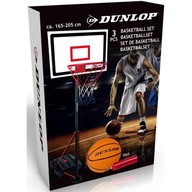 NASTAVITEĽNÝ BASKETBALOVÝ SET DUNLOP 1,65-2,05M 3V1