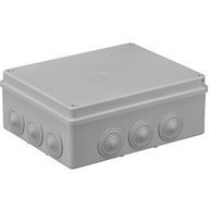 Box na povrchovú montáž 243x193x95 sivý PS/ABS hermetický IP65, 12 tlmiviek Pawbo Box na povrchovú montáž 243x193x95 sivý PS/ABS hermetický IP65, 12 tlmiviek Pawbo