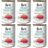 Brit Mono Protein Tuniak & Zemiaky 400 g - 6 ks. Brit Mono Protein Tuniak & Zemiaky 400 g - 6 ks.