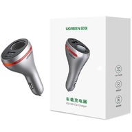 Rýchla autonabíjačka 1xUSB/1xUSB-C 84W + zásuvka pre zapaľovač Ugreen Rýchla autonabíjačka 1xUSB/1xUSB-C 84W + zásuvka pre zapaľovač Ugreen