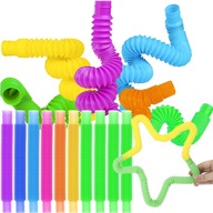 SENSORY TRUBICE 10 ks HRAČKA PRE DETI SENSORY TRUBICE 10 ks HRAČKA PRE DETI