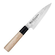 Satake Nashiji Natural japonský ostrý univerzálny kuchynský nôž 56 HRC 12cm