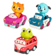 b.toys: súprava áut so zábavnými pasažiermi b.toys: súprava áut so zábavnými pasažiermi