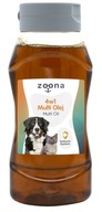 Multi Oil 4v1 500ml lososový ľan konopná treska pre psov Multi Oil 4v1 500ml lososový ľan konopná treska pre psov