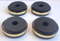 4x NOŽKY POUZDRA fi 50mm, MASIV ZLAT 4x NOŽKY POUZDRA fi 50mm, MASIV ZLAT