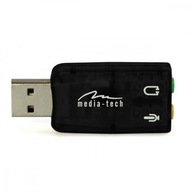 VIRTU 5.1 USB - USB zvuková karta ponúkajúca virtuálny 5.1 zvuk MT5101