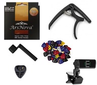 KLASICKÉ GUITAROVÉ STRUNY + LED TUNER + PRÍSLUŠENSTVO KLASICKÉ GUITAROVÉ STRUNY + LED TUNER + PRÍSLUŠENSTVO