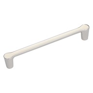 Nábytková úchytka UU15, lesklý chróm / biela, 160mm Nábytková úchytka UU15, lesklý chróm / biela, 160mm