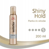 Wellaflex pena na vlasy s lesklou fixáciou 200 ml Wellaflex pena na vlasy s lesklou fixáciou 200 ml