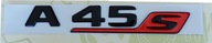 Mercedes Emblem A45 s lesklý čierny AMG