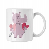 Hrnček Love Rhinoceros, Hrnček so srdcom, Hrnček lásky Hrnček Love Rhinoceros, Hrnček so srdcom, Hrnček lásky