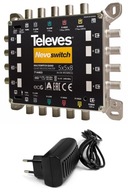 MultiSwitch 5/8 + Napájanie Televes Nevo QUAD 714403