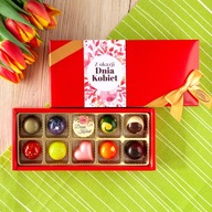 Čokoládová krabička na Deň žien - 10 čokolád