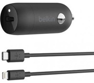 Autonabíjačka Belkin USB-C 3,6A + Lightning Autonabíjačka Belkin USB-C 3,6A + Lightning
