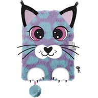 DENNÍK S VISNÝM ZÁMKOM 3D A5 96K CAT LYNX DENNÍK S VISNÝM ZÁMKOM 3D A5 96K CAT LYNX