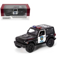 KOVOVÝ MODEL 1:34 Kinsmart JEEP Wrangler POLÍCIA KOVOVÝ MODEL 1:34 Kinsmart JEEP Wrangler POLÍCIA