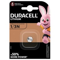 1 x DURACELL lítiová batéria 1/3N DL1/3N 2L76 CR1/3 1 x DURACELL lítiová batéria 1/3N DL1/3N 2L76 CR1/3