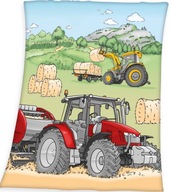 DEKA, FLÍSOVÁ DEKA, COUNTRY, FARMA, TRAKTOR DEKA, FLÍSOVÁ DEKA, COUNTRY, FARMA, TRAKTOR