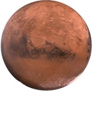 WAFLOVÝ PAPIER PLANET MARS MISSION RED 22-29CM WAFLOVÝ PAPIER PLANET MARS MISSION RED 22-29CM