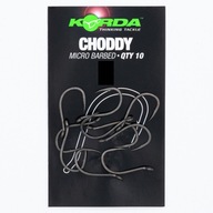 Korda Choddy Micro Barbed Micro Barbed kaprové háčiky, veľkosť 4 Korda Choddy Micro Barbed Micro Barbed kaprové háčiky, veľkosť 4