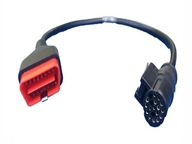 Hlavný adaptérový kábel OBD2 16pin servisný tester CAN Clip pre Renault Dacia Hlavný adaptérový kábel OBD2 16pin servisný tester CAN Clip pre Renault Dacia