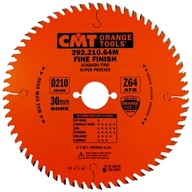 CMT Kotúčová píla na laminátové drevo 210x30mm 64 zubov