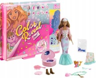 Bábika Barbie Color Reveal Mermaid sa premieňa! príslušenstvo sirén GXV93 MATTEL