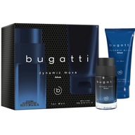 BUGATTI DARČEKOVÝ SET DYNAMIC MOVE BLUE toaletná voda 100+ GEL pre mužov BUGATTI DARČEKOVÝ SET DYNAMIC MOVE BLUE toaletná voda 100+ GEL pre mužov