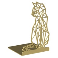 Zlatá zarážka LOFT CAT, krásna dekorácia Zlatá zarážka LOFT CAT, krásna dekorácia
