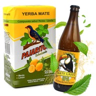 Yerba Mate Pajarito Guarana MENTA LIMON 500G zelené pivo Ipa mango 500 ml